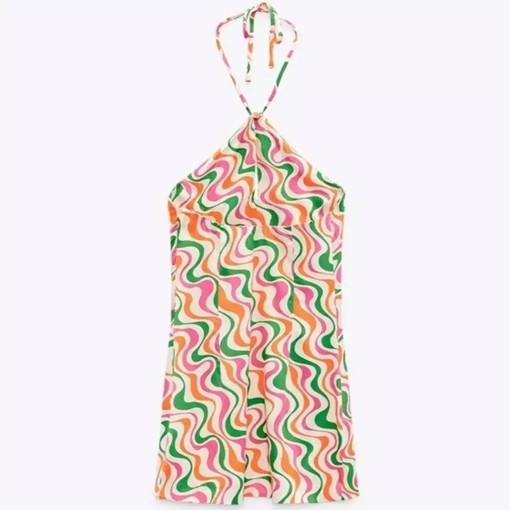 NWT Zara Halter Dress - Picture 6 of 7